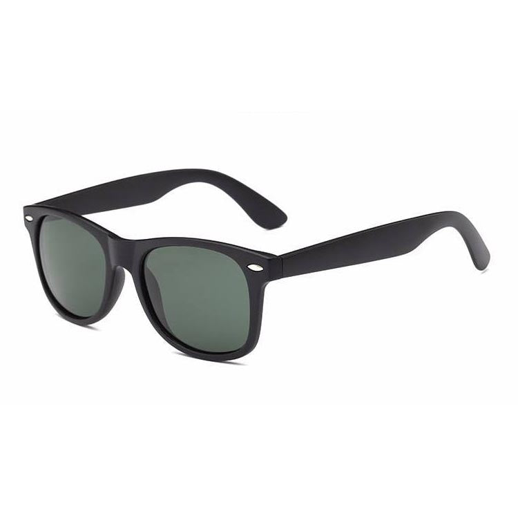 SHOGLA™ 1004 MATTE BLACK/GREEN Okulary Przeciwsłoneczne Shogla.com