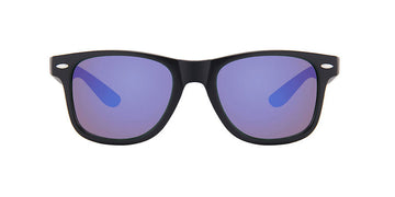 Okulary przeciwsłoneczne HE 1004 MATTE BLACK-LIGHT BLUE Shogla.com